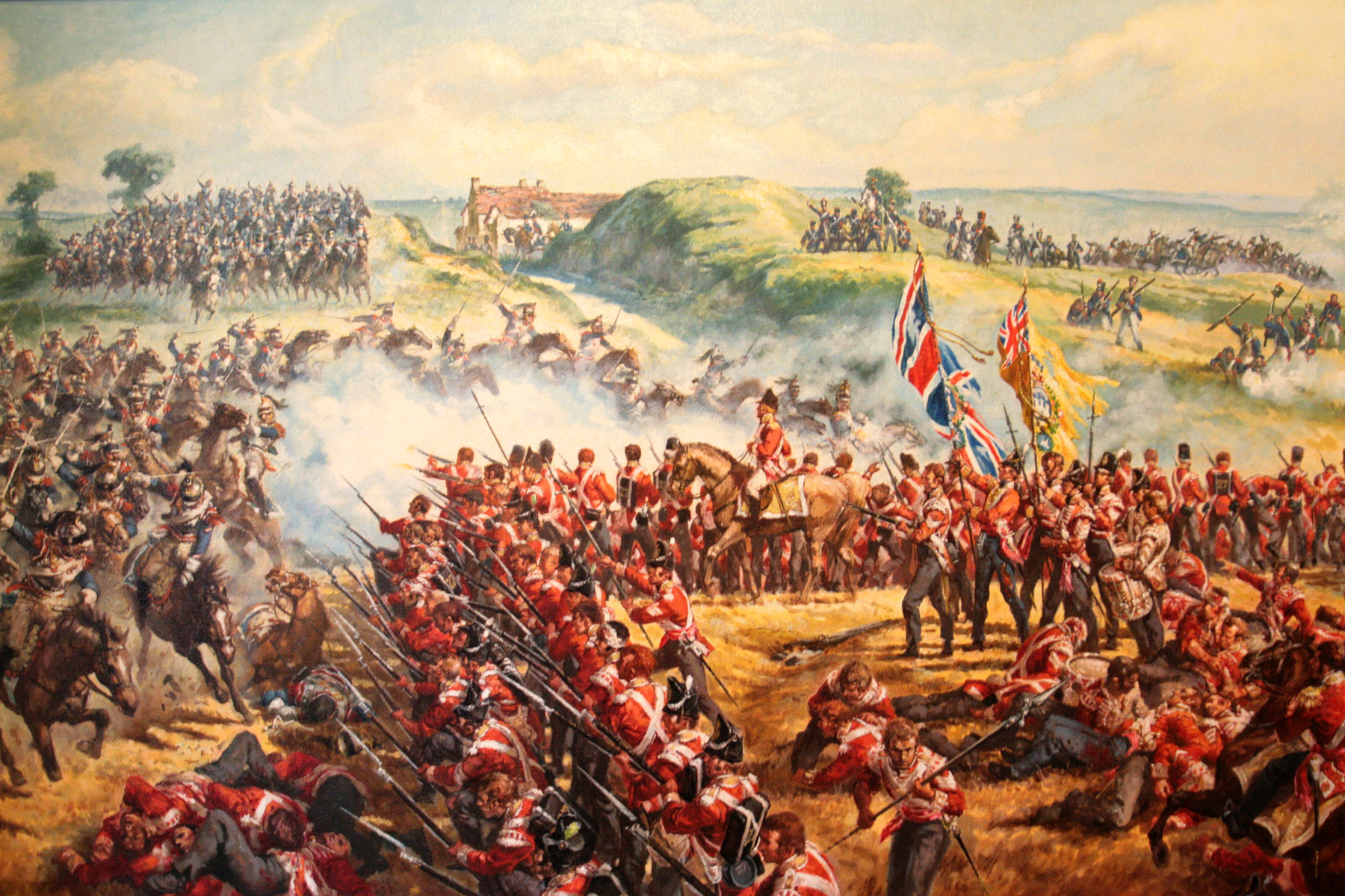 Cavalry Paintings Search Result At PaintingValley Com   Waterloo Painting 18 