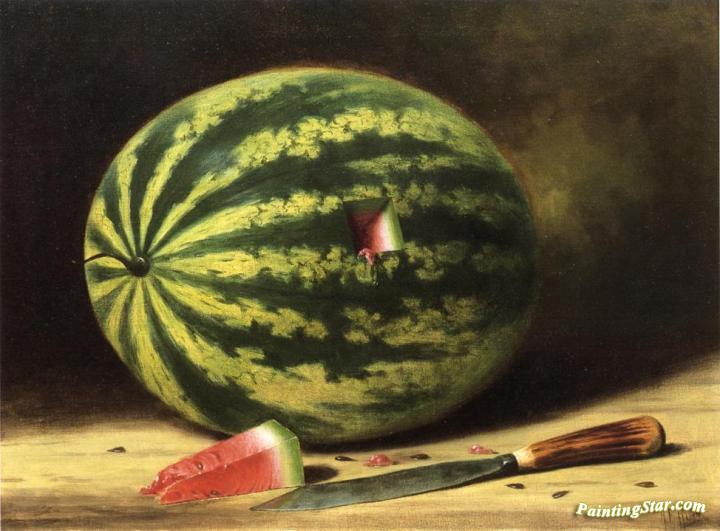 720x531 Watermelon And Plug Artwork By Albert F. King Oil Painting Amp Art - Watermelon Painting