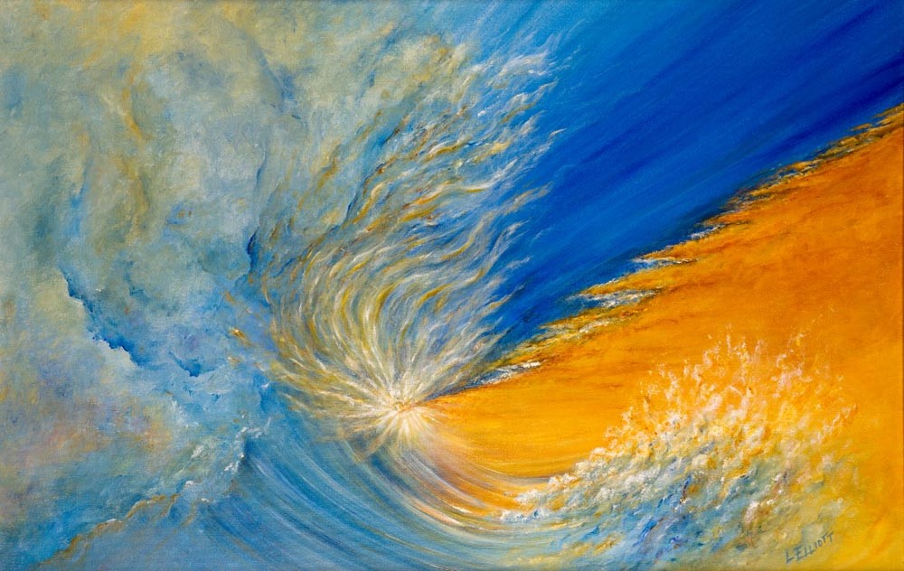 1000x632 Laura Elliott - Waters Edge Painting