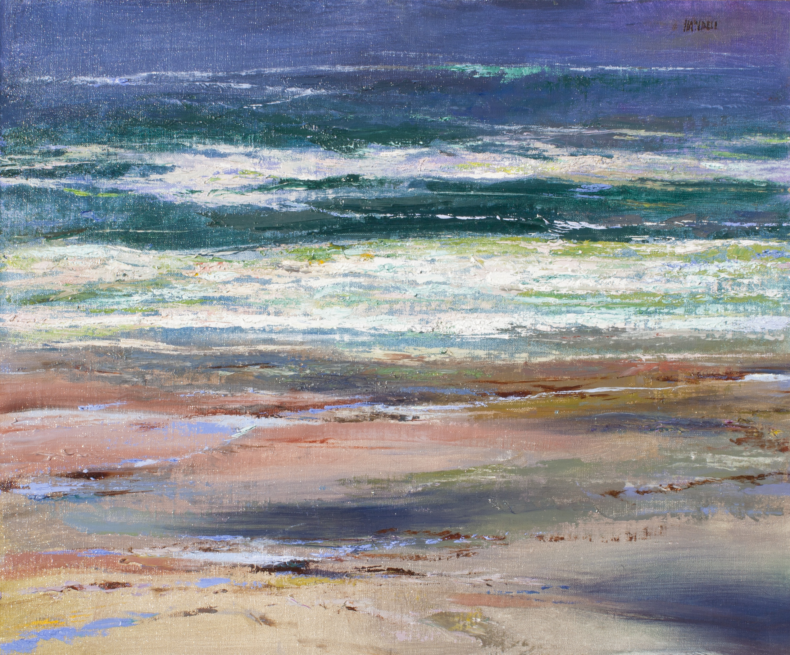 2544x2111 At Water's Edge - Waters Edge Painting