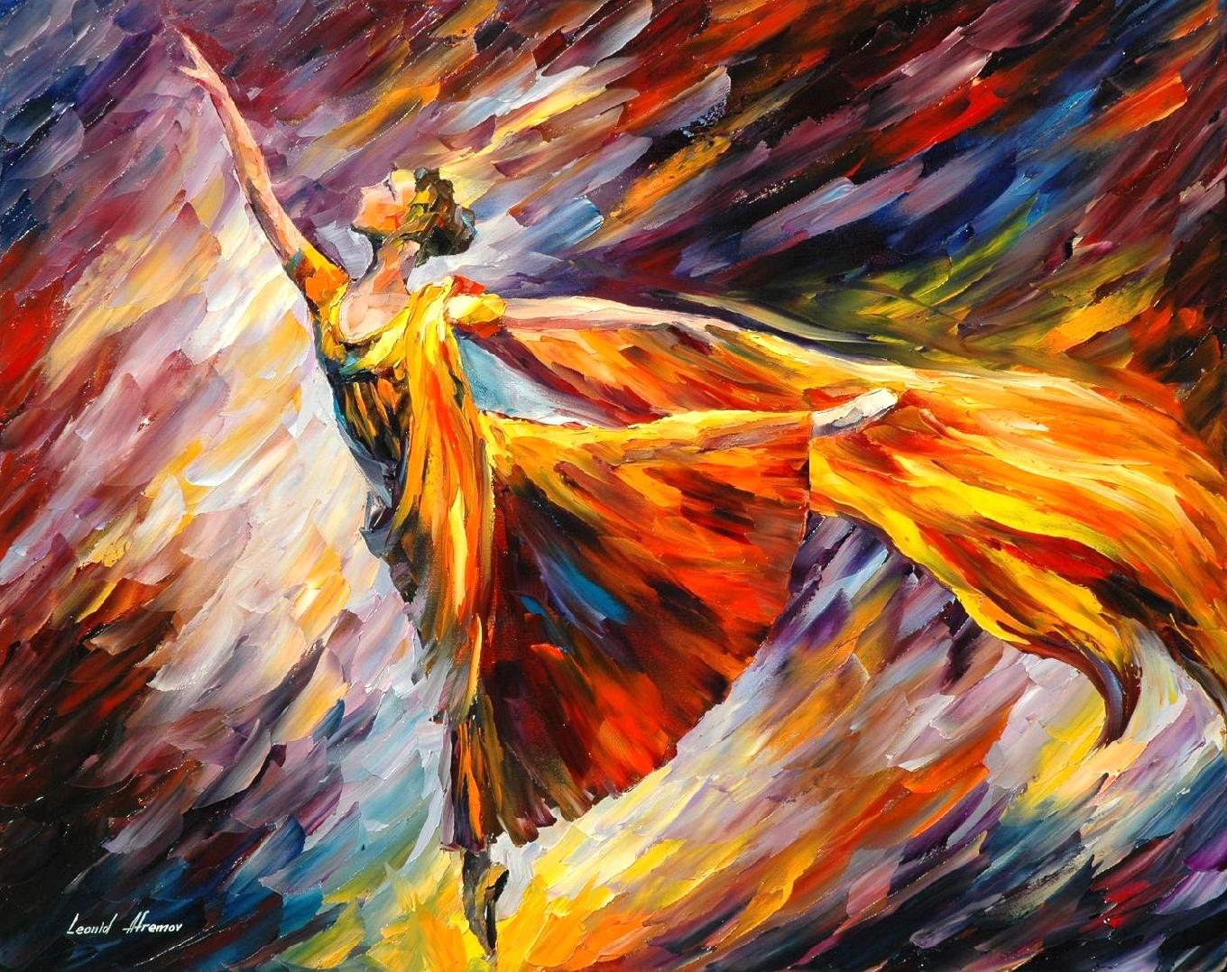 1360x1078 Leonid Afremov, Oil On Canvas, Palette Knife, Buy Original - Wave Painting Artist