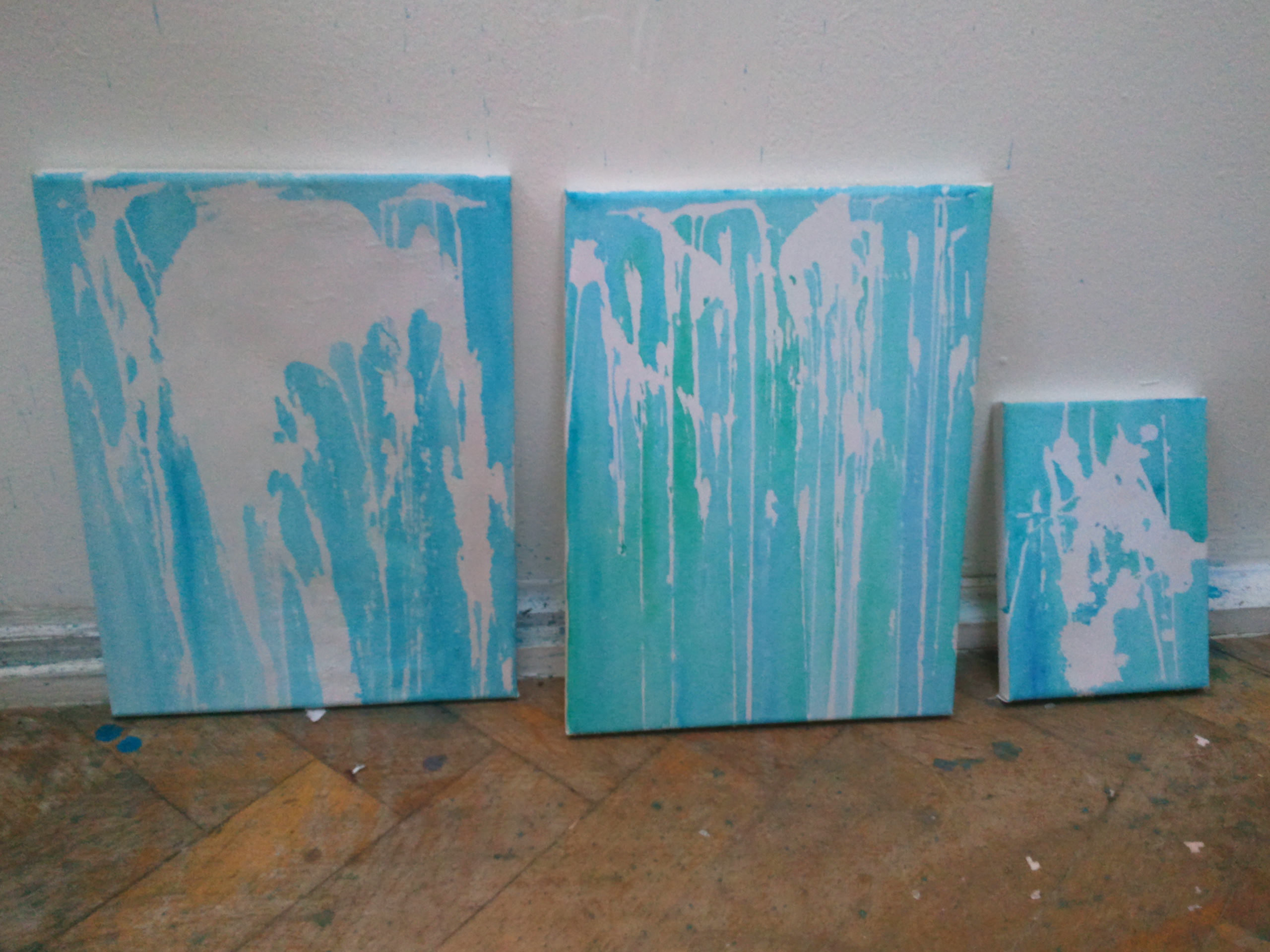 2560x1920 November 2011 Sarahmartinart - Wax Painting On Canvas