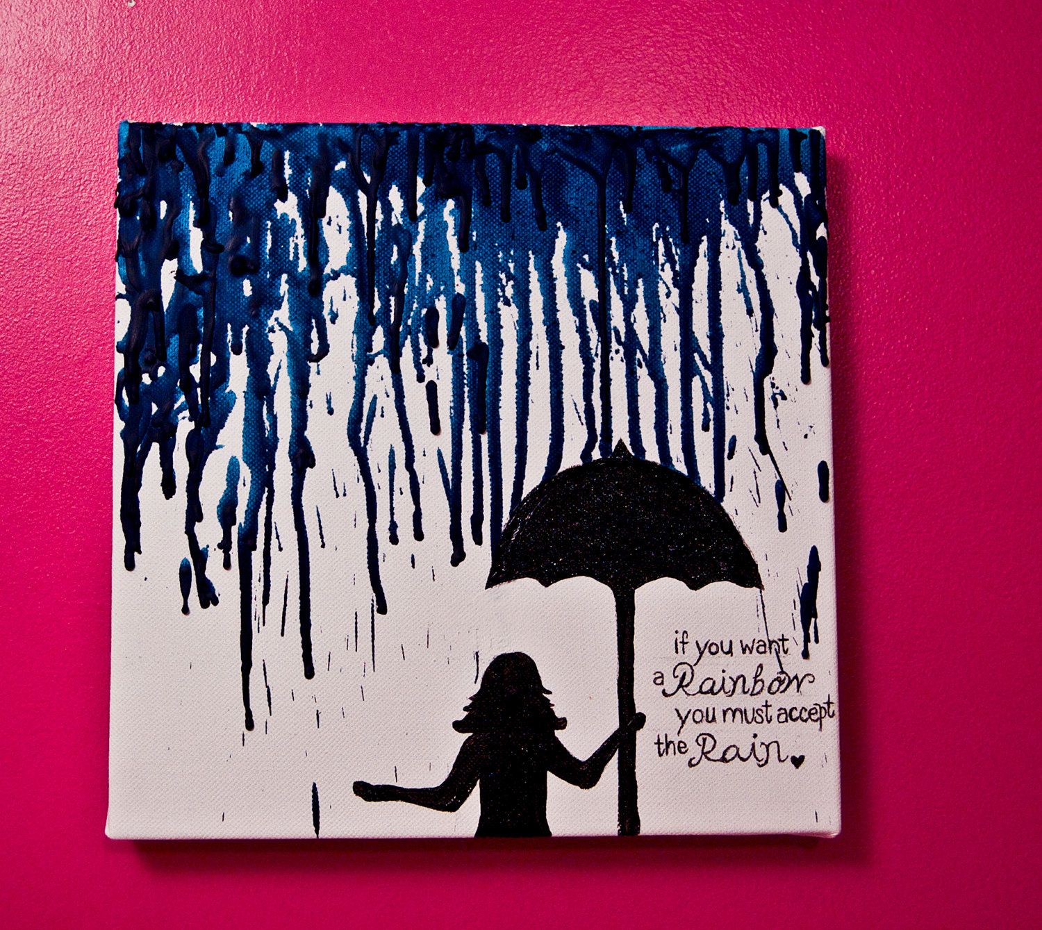 Canvas Art Ideas 10 X 10 Canvas Made With Melted Crayon Wax - Wax Painting On...