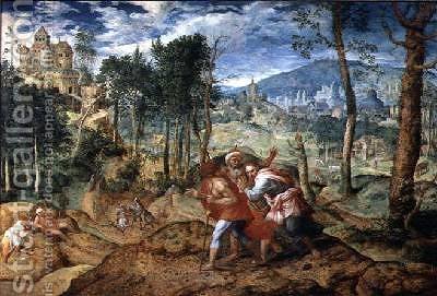 400x271 Christ On The Road To Emmaus Jan Van Mastel Reproduction 1st Art - Way To Emmaus Painting