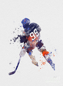 222x300 Wayne Gretzky Posters Fine Art America - Wayne Gretzky Painting