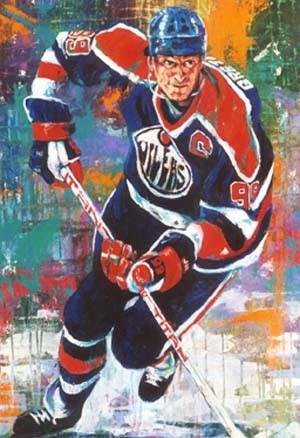 Wayne Gretzky Painting at PaintingValley.com | Explore collection of ...