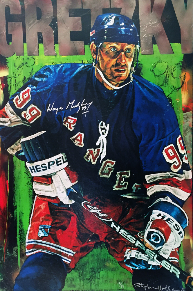 665x1000 Stephen Holland Art For Sale - Wayne Gretzky Painting