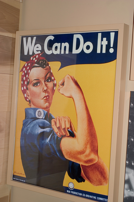 466x700 We Can Do It Painting By Carl Purcell - We Can Do It Painting