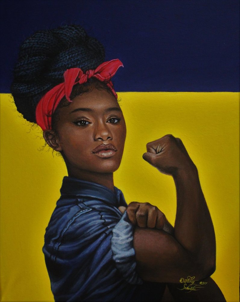797x1002 We Can Do It Painting By Straewefin - We Can Do It Painting