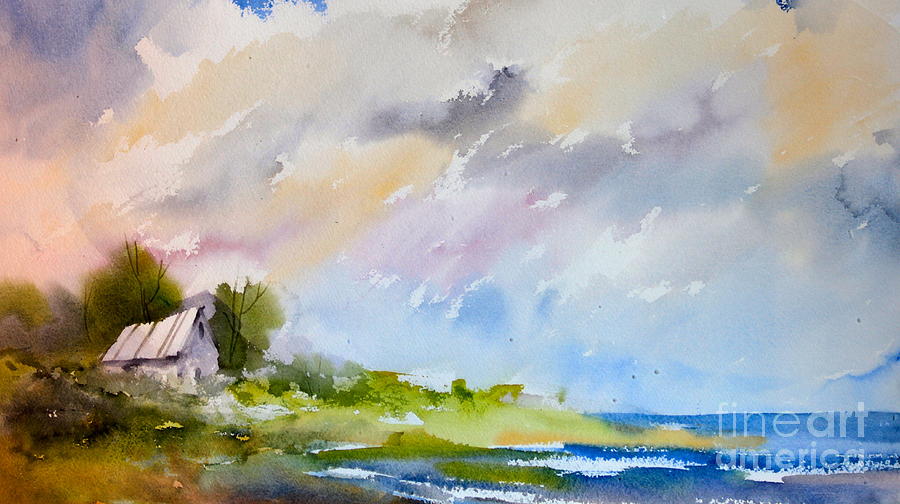 900x504 Stormy Weather Painting By Victor Griffith - Weather Painting