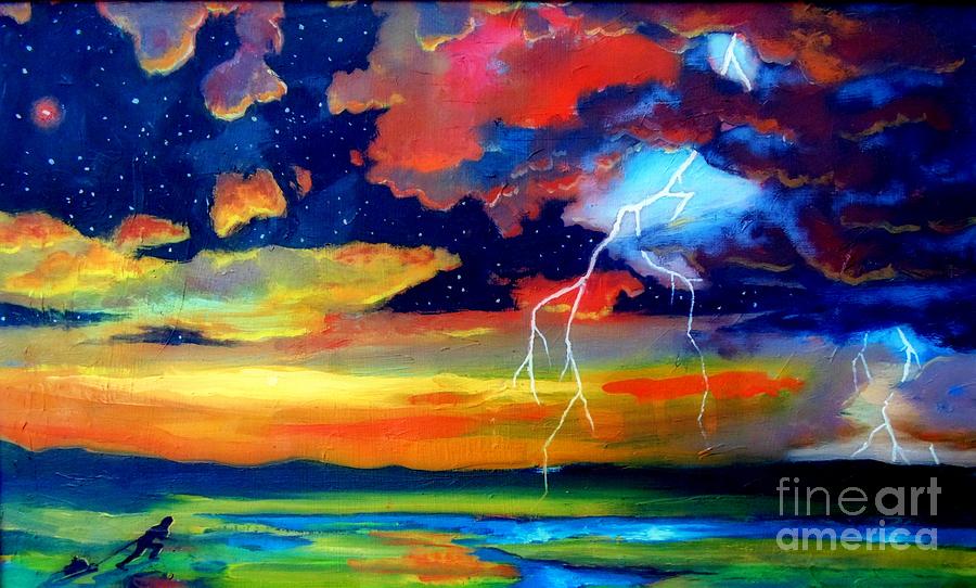 900x542 Extreme Weather Painting By John Malone - Weather Painting