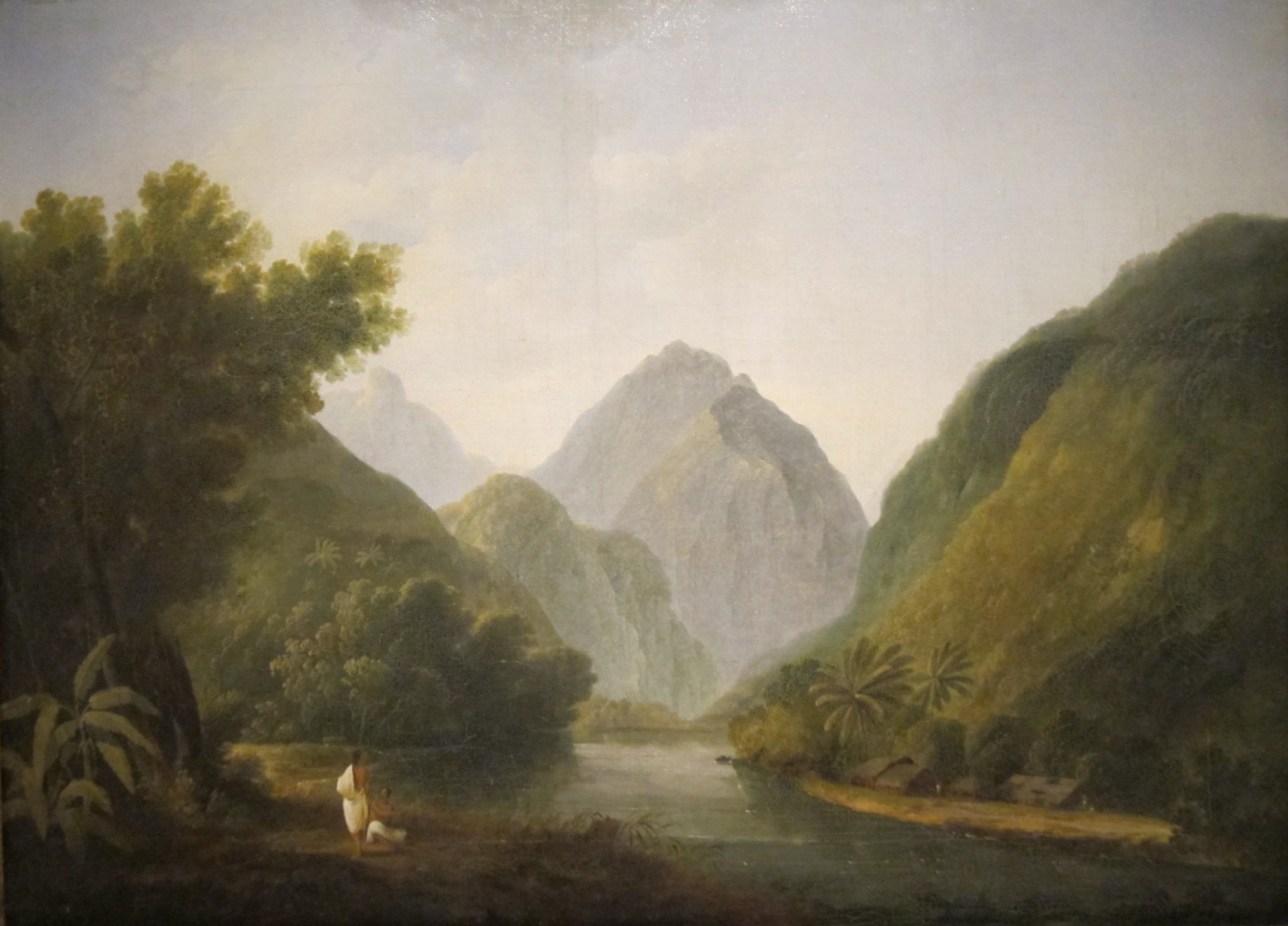 1836x1320 File'View Of Otapia Bay In Otaheite' By John Webber, Honolulu - Webber Painting