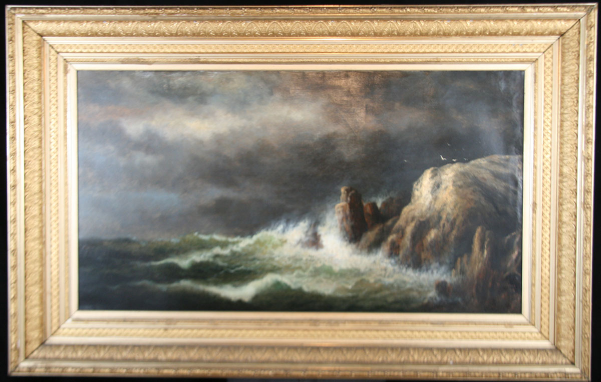 1200x764 Wesley Webber Maine Massachusetts Self Taught Artist Fine Art - Webber Painting