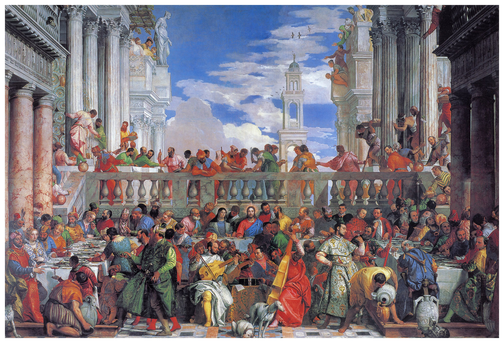 2040x1386 The Marriage At Cana The Aeon Eye - Wedding At Cana Painting