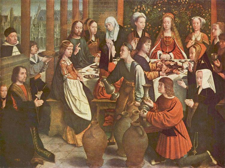 750x561 The Marriage - Wedding At Cana Painting