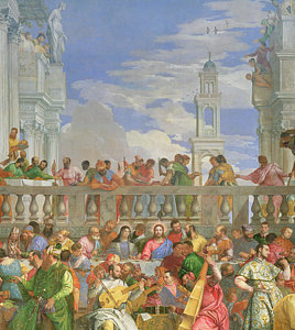 268x300 Wedding At Cana Paintings Fine Art America - Wedding At Cana Painting