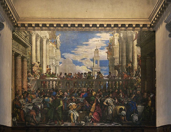 560x434 Factum Arte A Facsimile Of The Wedding - Wedding At Cana Painting