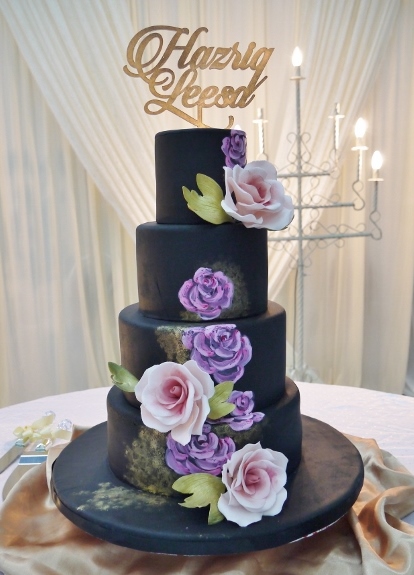 414x575 Of Wedding Cakes, Sweets And More In Ipoh, Malaysia Cake - Wedding Cake Painting
