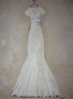 236x319 42 Best Wedding Dress Art Images On Fashion Drawings - Wedding Dress Painting