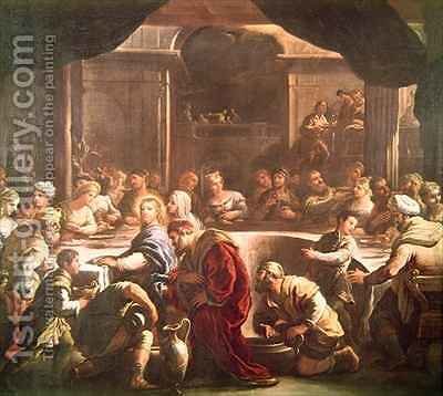 400x358 The Wedding Feast - Wedding Feast At Cana Painting