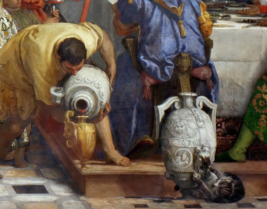 889x697 Wedding Feast - Wedding Feast At Cana Painting