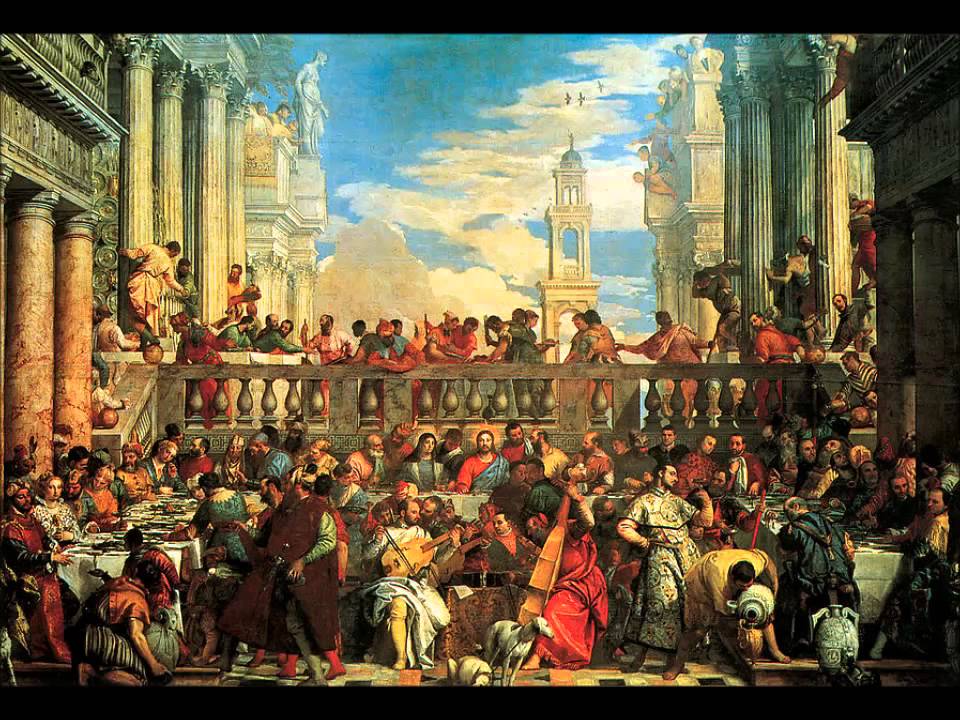 960x720 Wedding - Wedding Feast At Cana Painting