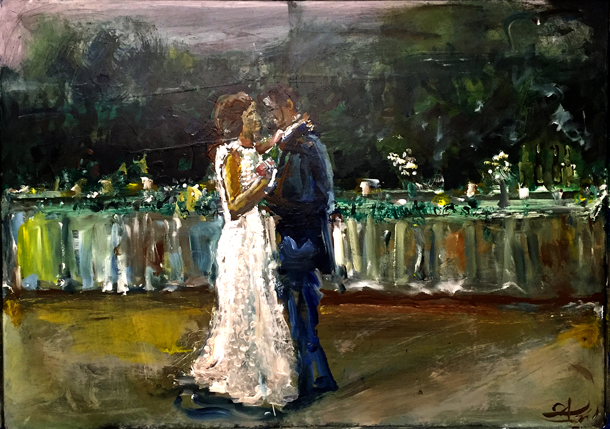 1240x872 Live Painting Portfolio Phill Ferguson P Ferg Paint - Wedding Painting