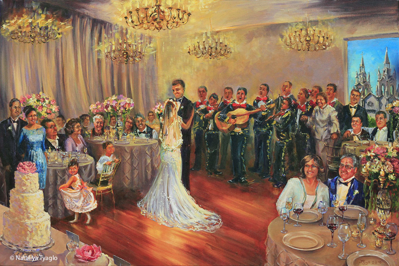 800x534 Nata's Fine Art Wedding Live Painting - Wedding Painting