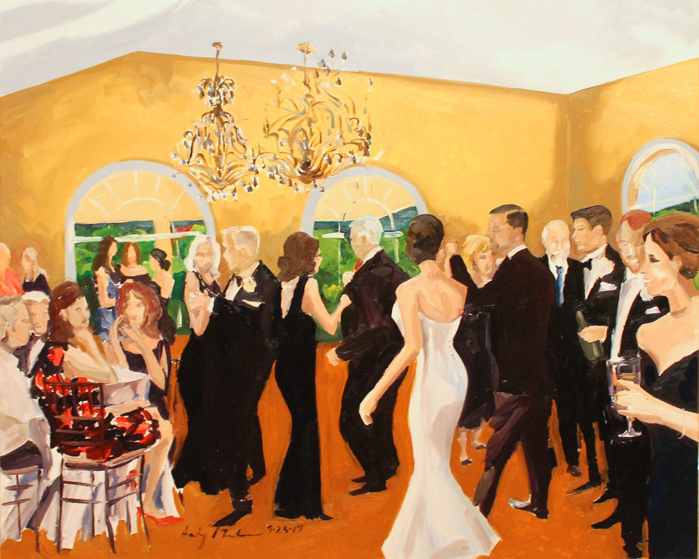1000x800 Gallery Celebration Paintings - Wedding Party Painting