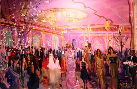 560x365 The Party Painter - Wedding Party Painting