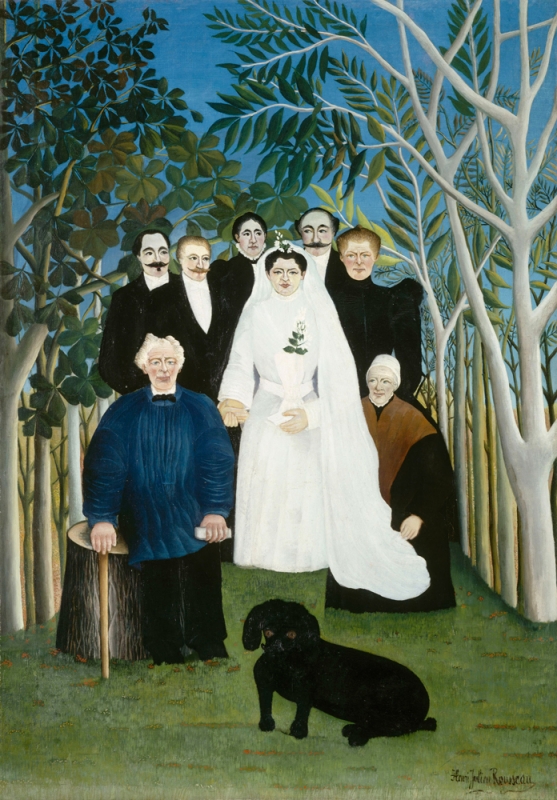 557x800 The Wedding Party De L'Orangerie - Wedding Party Painting