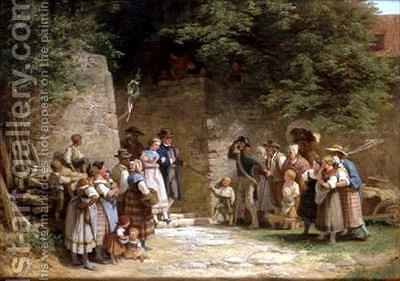 400x281 The Wedding Party Adolf Dressler Reproduction 1st Art Gallery - Wedding Party Painting