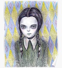 Wednesday Addams Painting at PaintingValley.com | Explore collection of ...