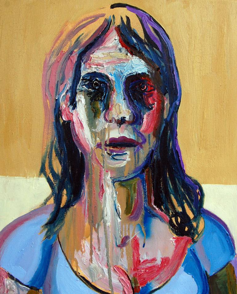 770x953 Saatchi Art Weeping Woman Painting By Lawrence Wells - Weeping Woman Painting
