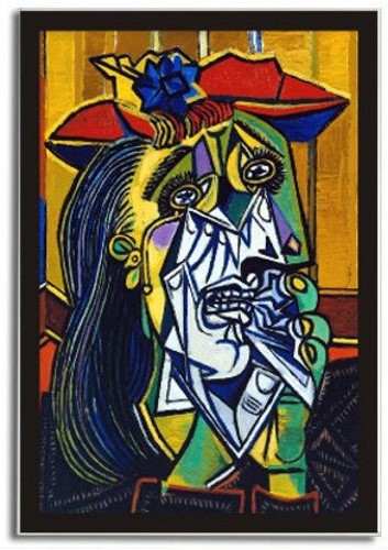 353x500 Weeping Woman, Pablo Picasso, Painting, 2 X 3 Photo Locker Fridge - Weeping Woman Painting