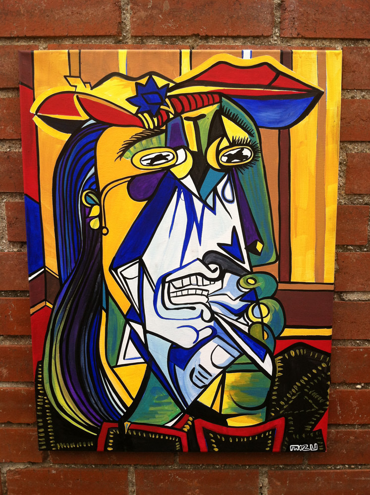 747x1000 Weeping Woman - Weeping Woman Painting