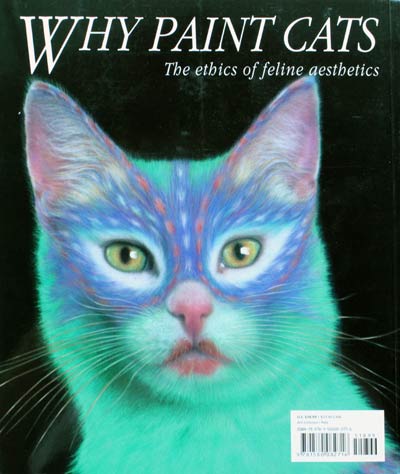 400x474 Why Paint Cats Other Weird Books Abebooks' Reading Copy - Weird Cat Painting