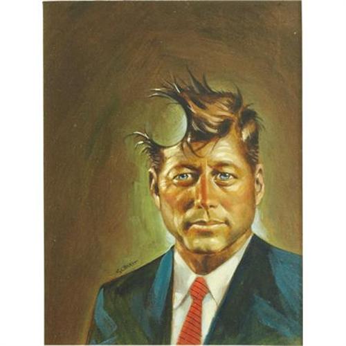 500x500 George Barr Weird Magazine Cover Painting - Weird Painting