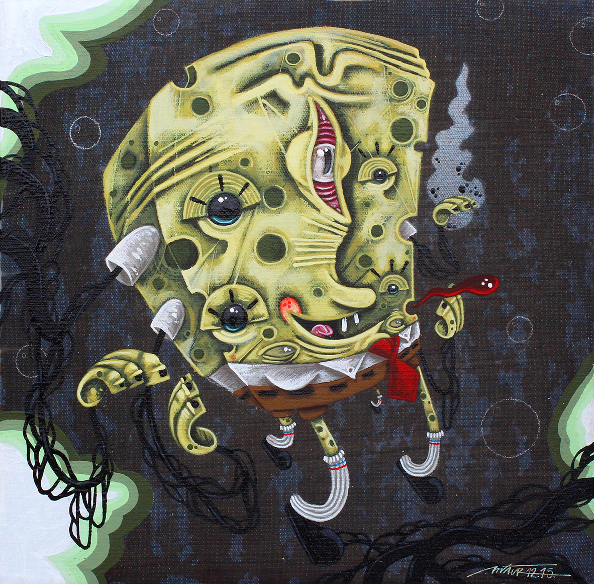 1182x1161 Bob The Weird Vi 100taur - Weird Painting