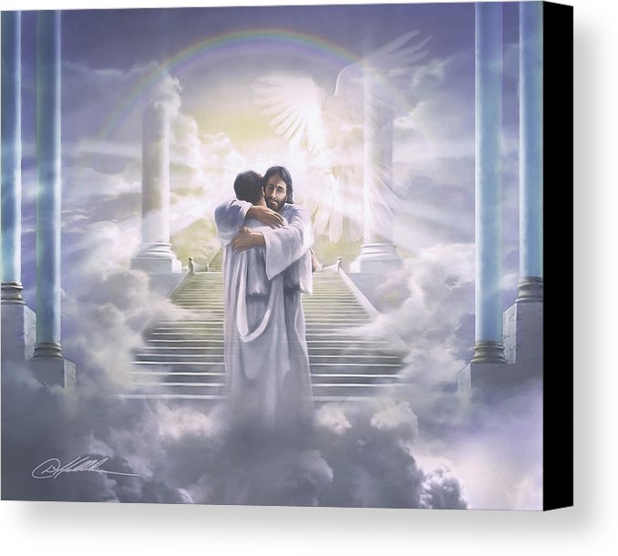 678x610 Welcome Home Canvas Print Canvas Art By Danny Hahlbohm - Welcome Home Painting