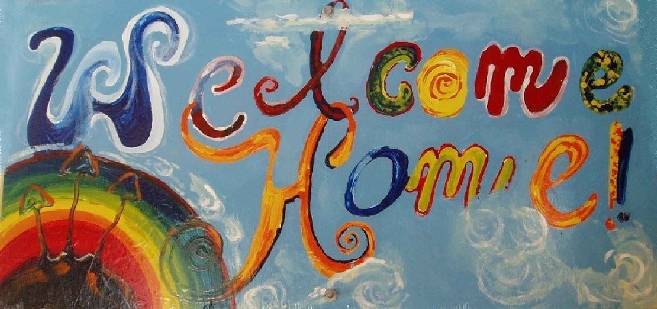 959x452 Welcome Home Kirtan Wesleying - Welcome Home Painting