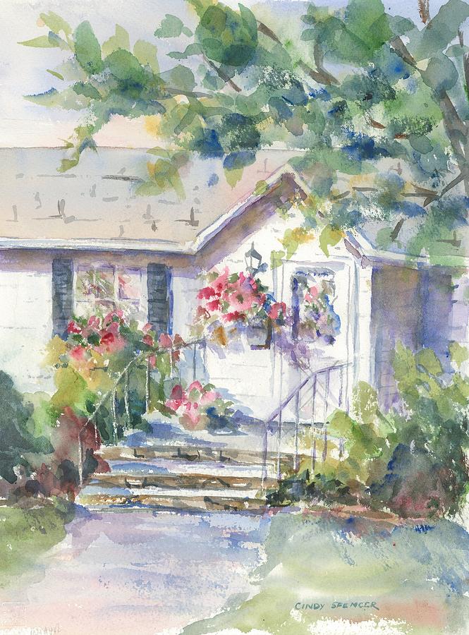 665x900 Welcome Home Painting By Cindy Spencer - Welcome Home Painting