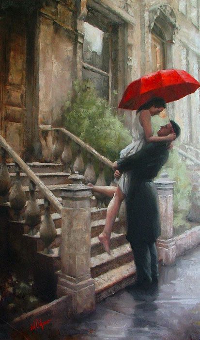 413x700 Welcome Home ~ Daniel Del Orfano Art Board International Art - Welcome Home Painting