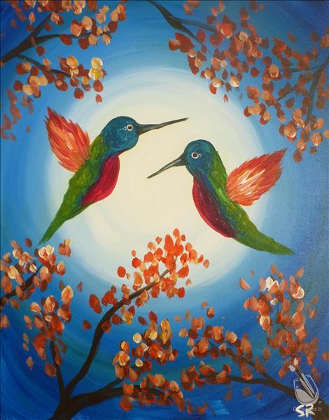 470x600 Hummingbird Heaven Teens And Up Welcome - Welcome Painting