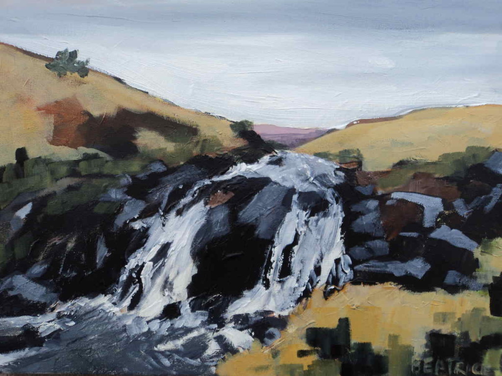 1024x768 Landscape Paintings By A Welsh Artist, Beatrice Williams Art By - Welsh Painting