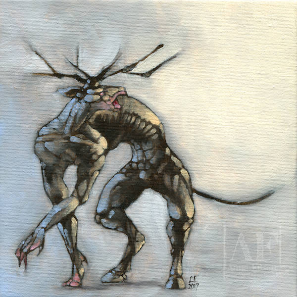 600x600 The Wendigo From Native American Legend To Reported Cryptid - Wendigo Painting