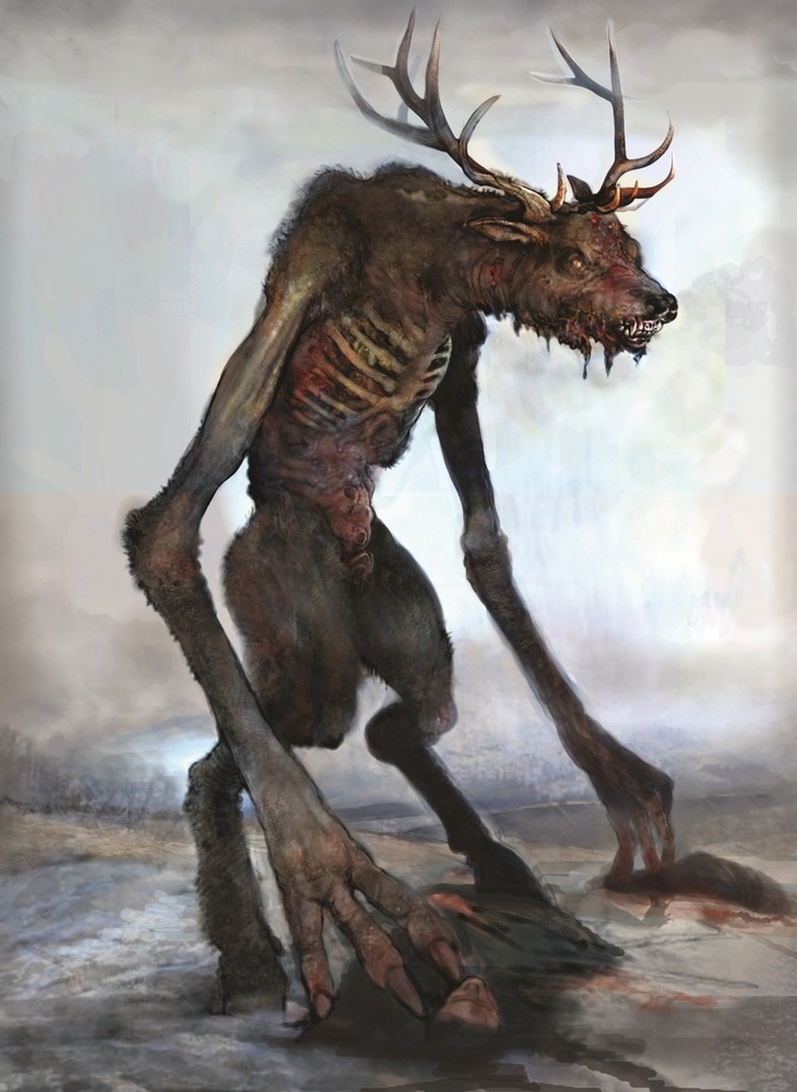 730x1000 Wendigo Stephen King Wiki Fandom Powered By Wikia - Wendigo Painting