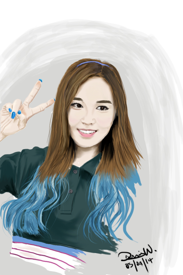 640x960 Red Velvet's Wendy Digital Painting By Dennis7w7 - Wendy Painting