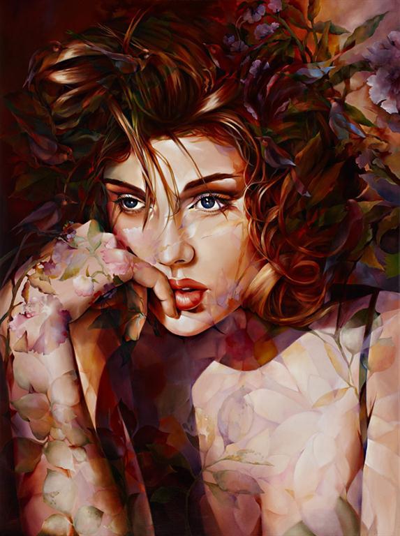 573x768 Abstract Figurative Paintings By Wendy Ng Art And Design - Wendy Painting