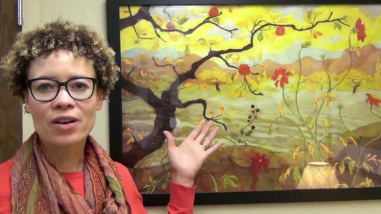 1280x720 Wendy Barrington On The Apple Painting And Health Equity - Wendy Painting